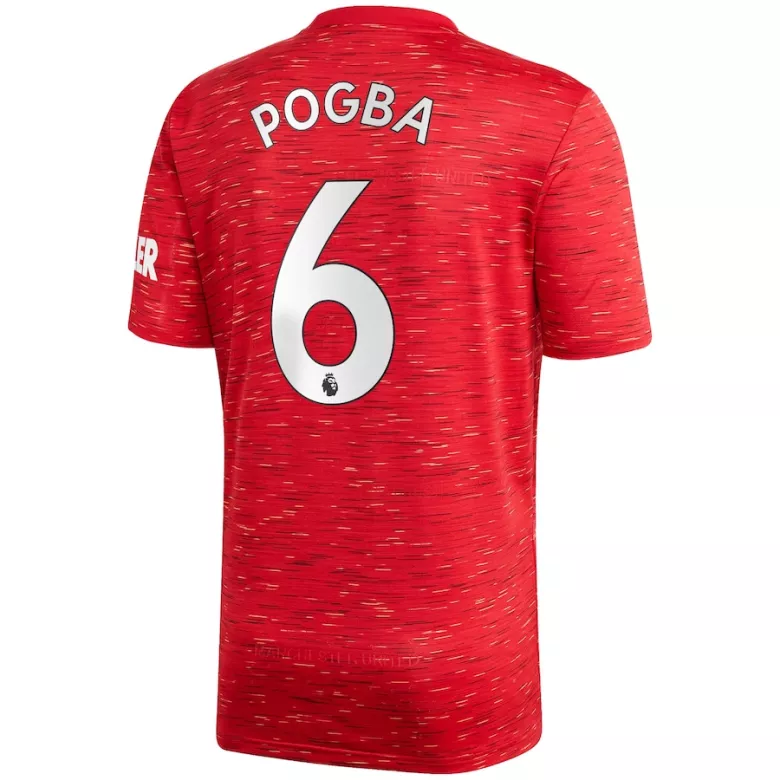 POGBA #6 Manchester United Home Soccer Jersey 2020/21 - vstockx