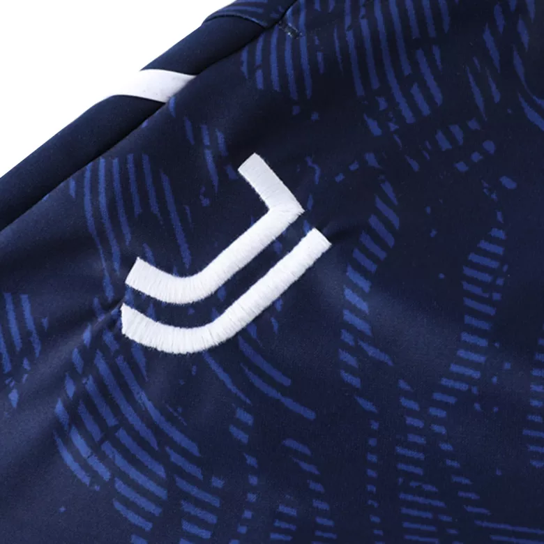 Juventus 1/4 Zip Tracksuit 2022/23 Royal Blue - vstockx