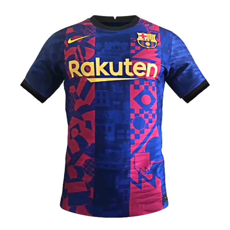 Barcelona Third Away Authentic Soccer Jersey 2021/22 - vstockx