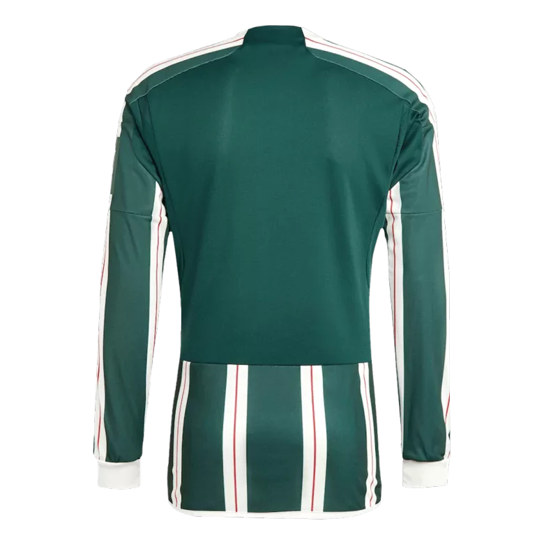 Manchester United Away Long Sleeve Soccer Jersey 2023/24 - vstockx