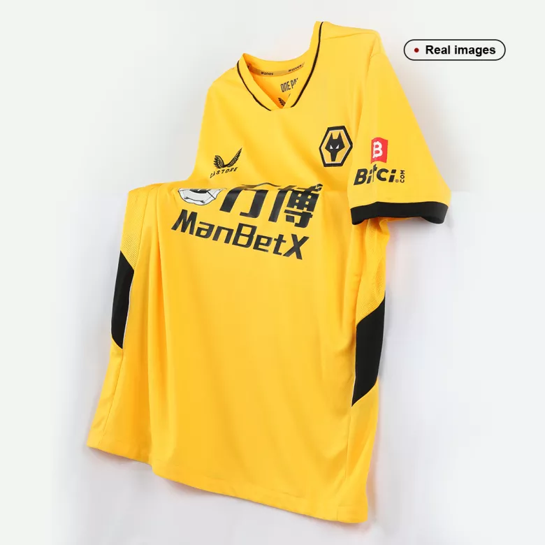 Replica Wolverhampton Wanderers Home Jersey 2021/22 By Castore - vstockx