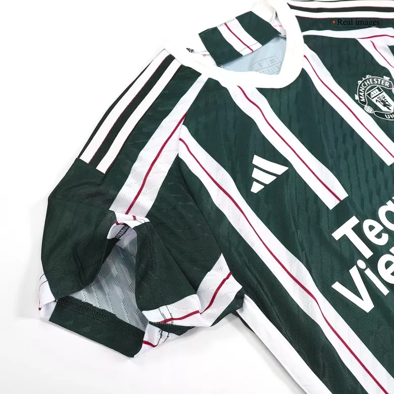 Manchester United Away Authentic Jersey 2023/24 - vstockx