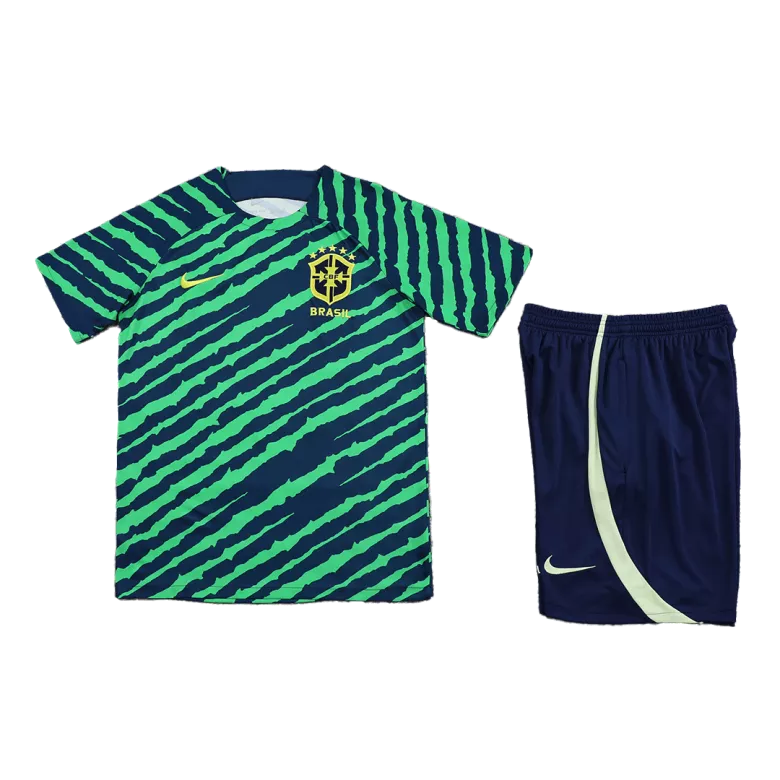 Brazil Pre-Match Jerseys Kit 2022 - vstockx