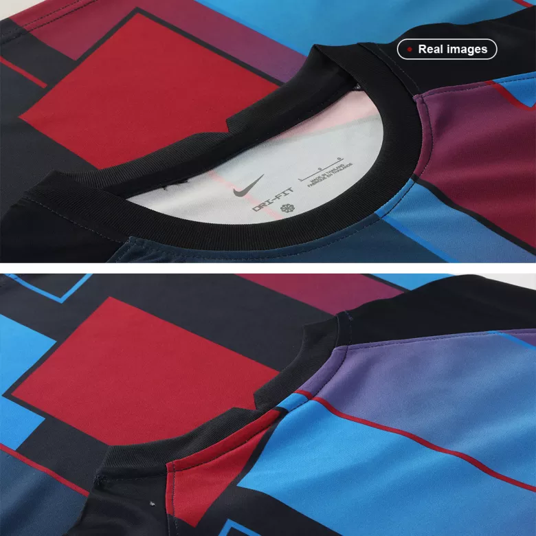 Barcelona Pre-Match Jerseys Kit 2021/22 - vstockx
