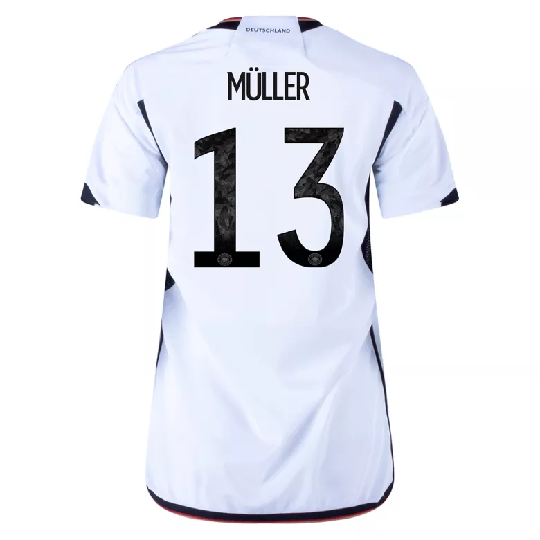 M��LLER #13 Germany Home Jersey World Cup 2022 Women - vstockx
