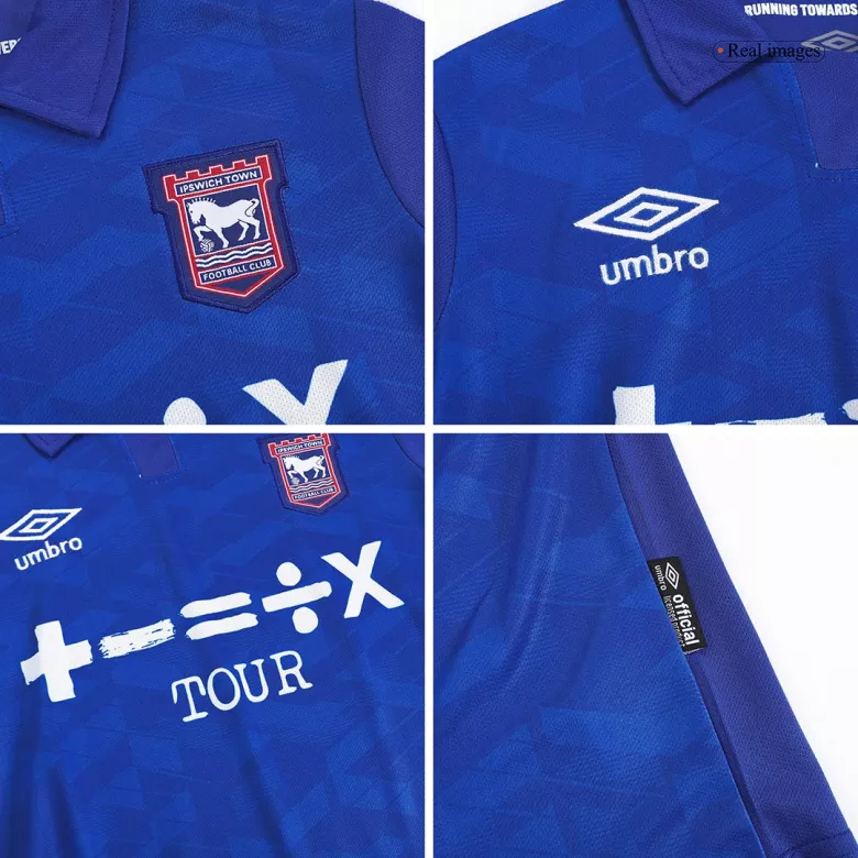 Ipswich Town Home Kids Soccer Jerseys Kit 2023/24 - vstockx