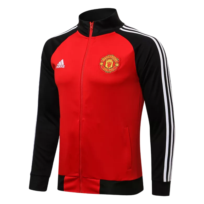 Manchester United Tracksuit 2021/22 Red&Black - vstockx