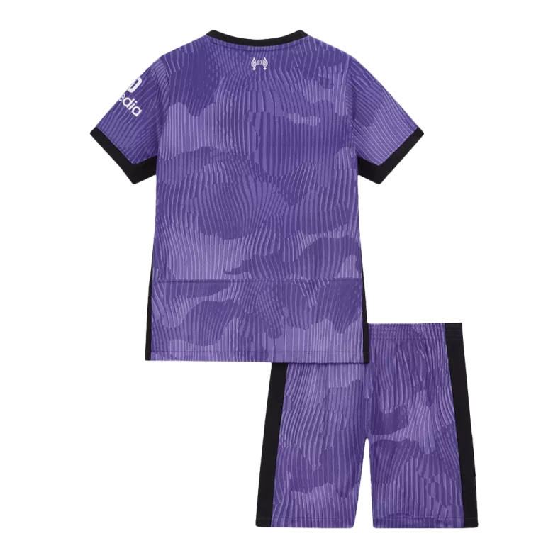 Liverpool Third Away Kids Soccer Jerseys Full Kit 2023/24 - vstockx