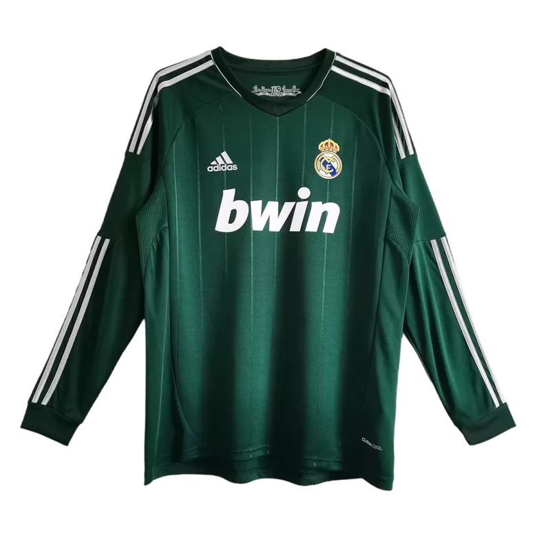 Vintage Soccer Jersey Real Madrid Third Away Long Sleeve 2012/13 - vstockx