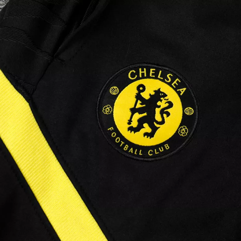 Chelsea 1/4 Zip Tracksuit 2021/22 Black - vstockx