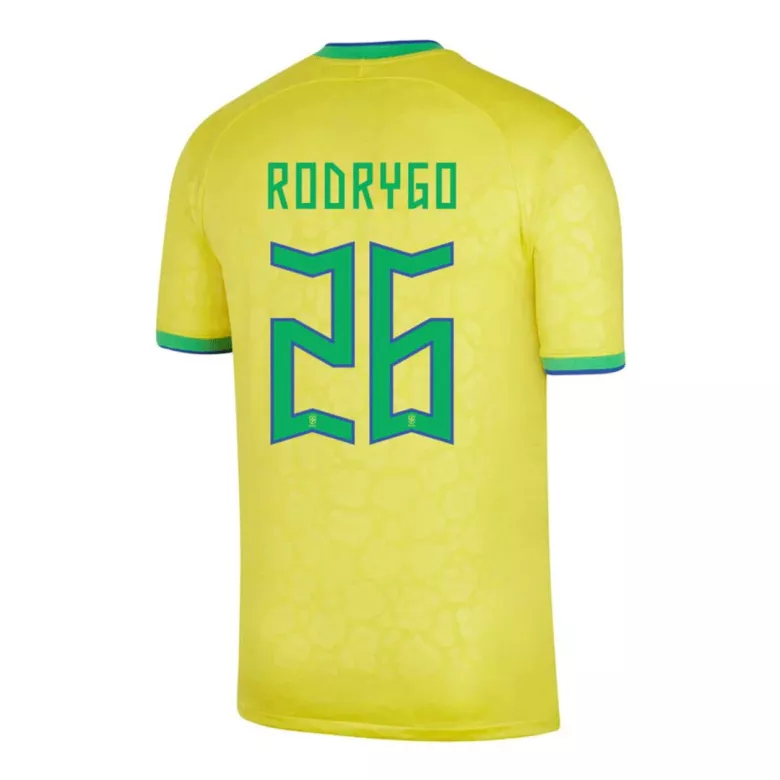 RODRYGO #26 Brazil Home Jersey World Cup 2022 - vstockx