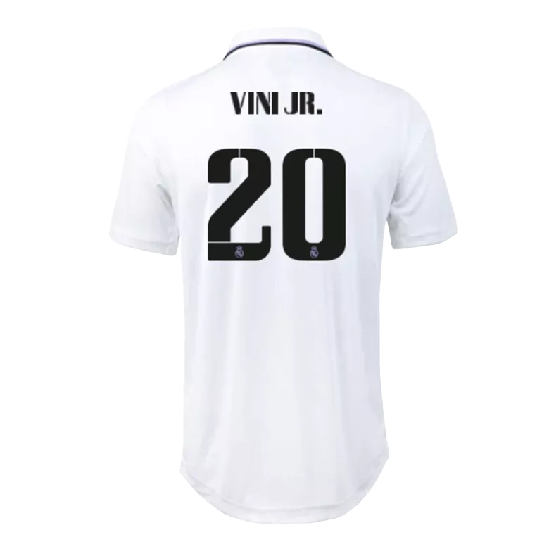 VINI JR. #20 Real Madrid Home Authentic Jersey 2022/23 - vstockx