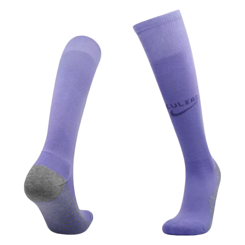 Barcelona Away Soccer Socks 2021/22 - vstockx