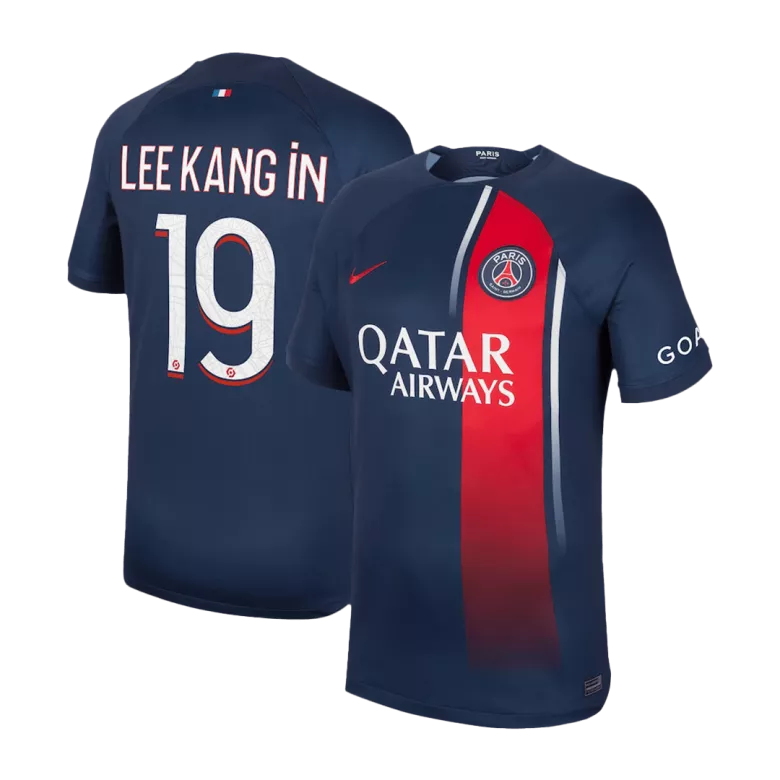 LEE KANG IN #19 PSG Home Jersey 2023/24 - vstockx