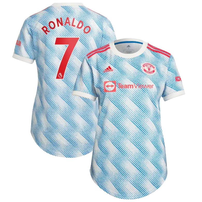 Women's RONALDO #7 Manchester United Away Jersey 2021/22 - vstockx