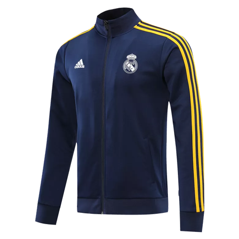 Real Madrid Track Jacket 2020/21 - Navy&Yellow              �� - vstockx