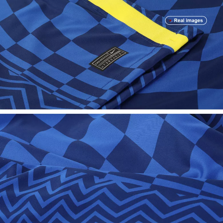 Chelsea Home Long Sleeve Soccer Jersey 2021/22 - vstockx