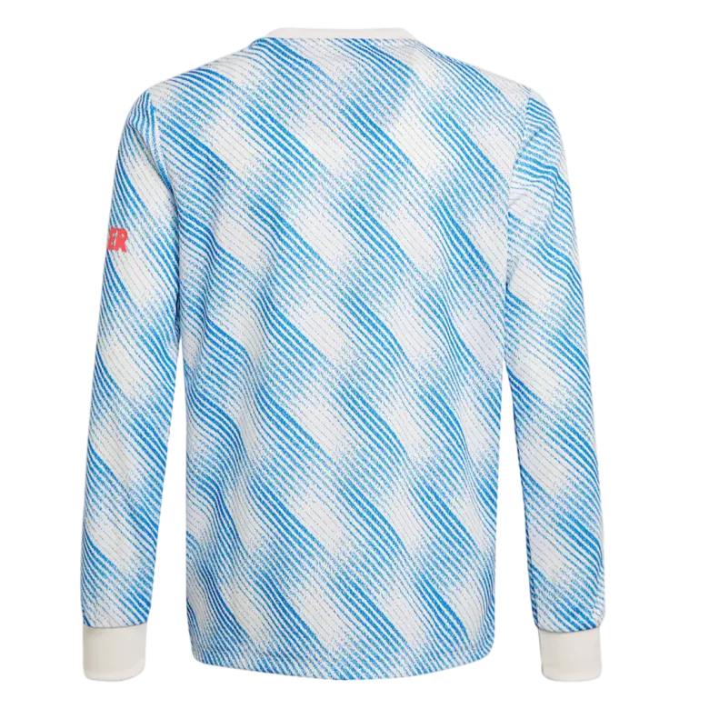Manchester United Away Long Sleeve Soccer Jersey 2021/22 - vstockx