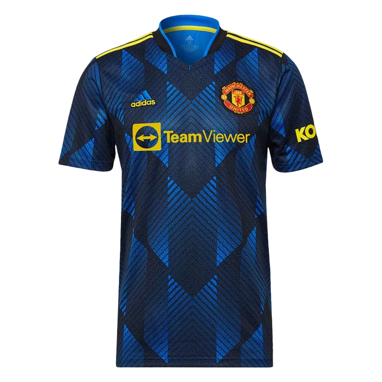 RONALDO #7 Manchester United Third Away Jerseys Full Kit 2021/22 - vstockx