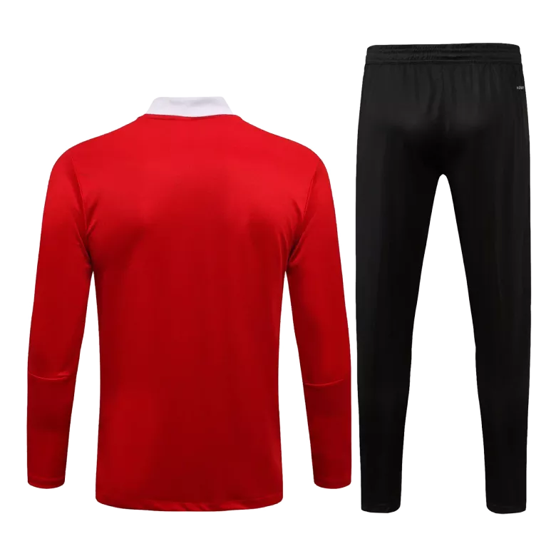 Benfica 1/4 Zip Tracksuit 2021/22 Red - vstockx