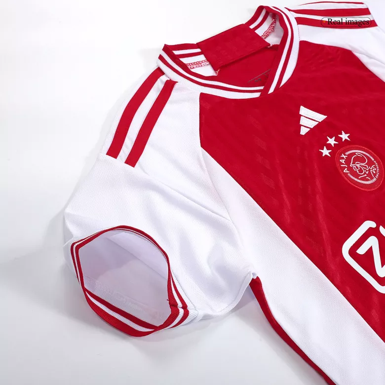 Ajax Home Kids Soccer Jerseys Full Kit 2023/24 - vstockx