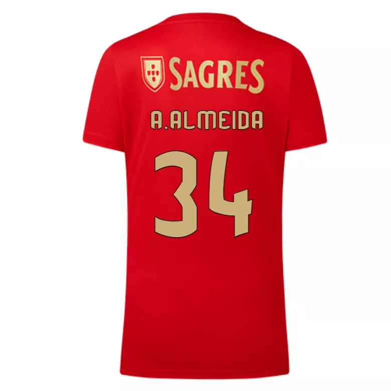 A.ALMEIDA #34 Benfica Home Soccer Jersey 2020/21 - vstockx
