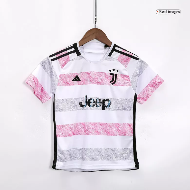 Kids Juventus Away Soccer Jersey 2023/24 - Discount - vstockx