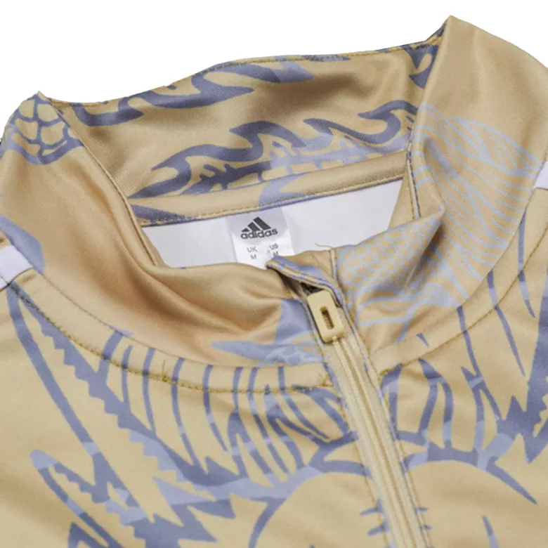 Real Madrid 1/4 Zip Tracksuit 2023/24 Yellow - vstockx