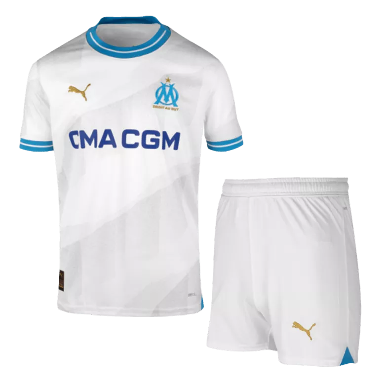Marseille Home Kids Jerseys Kit 2023/24 - vstockx