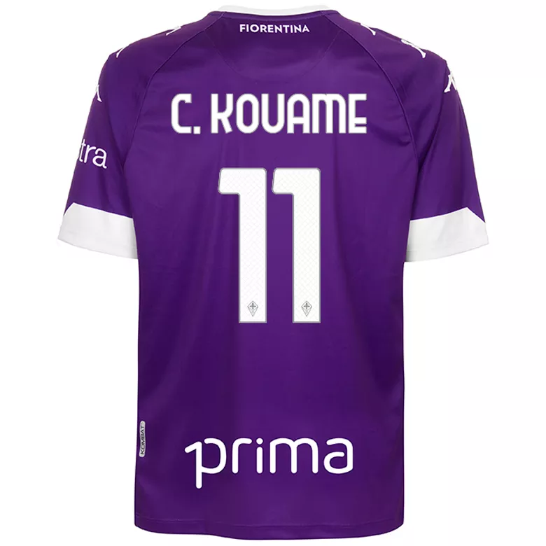 C.KOUAME #11 Fiorentina Home Soccer Jersey 2020/21 - vstockx