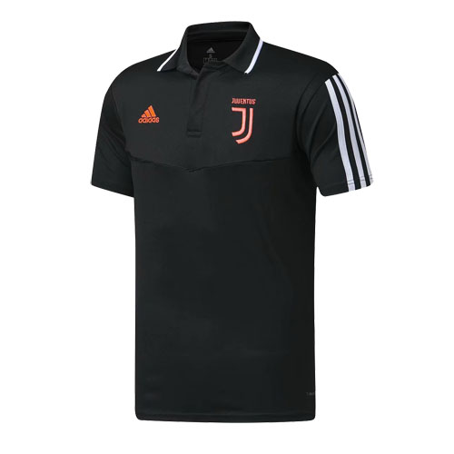 19/20 Juventus Core Polo Shirt-Black - vstockx