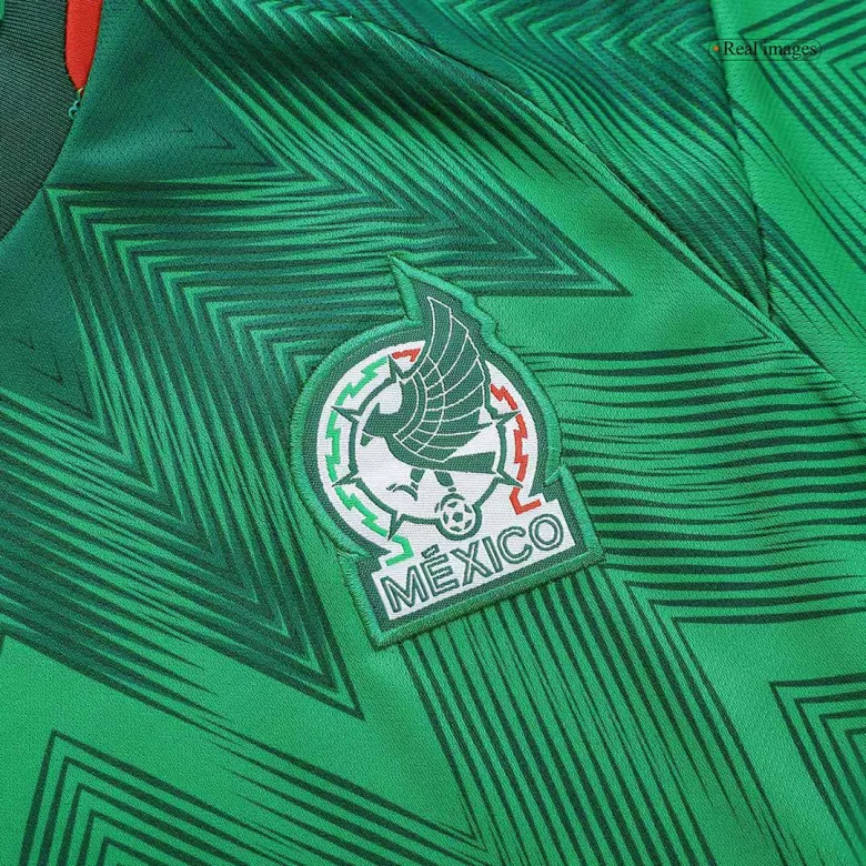 Mexico Home World Cup Kids Jerseys Kit 2022 - vstockx