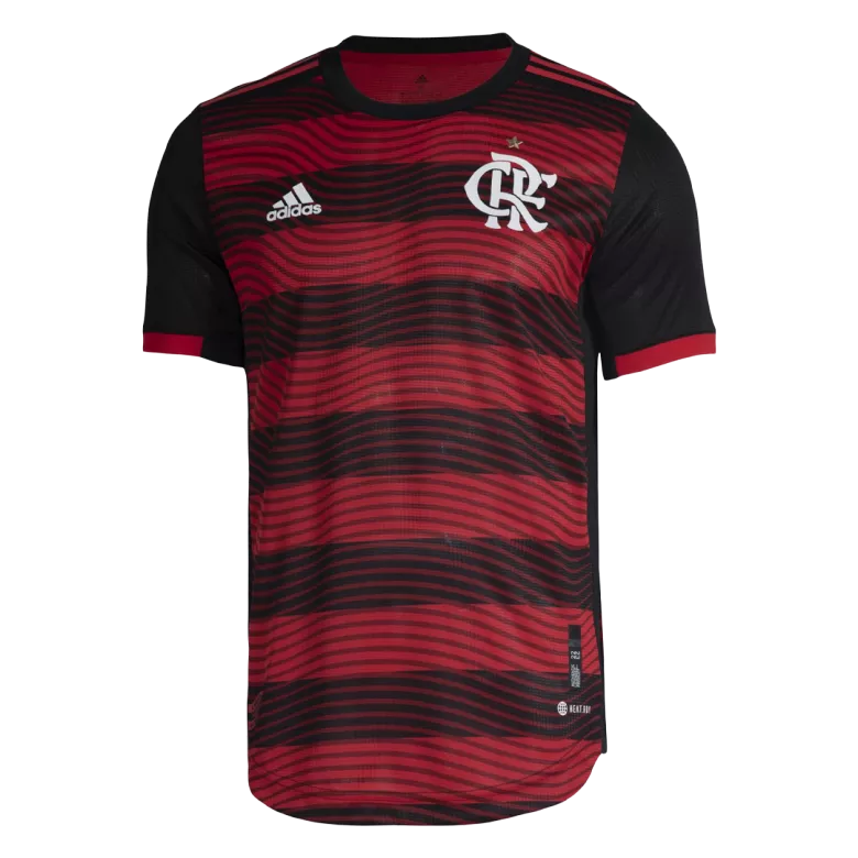CR Flamengo Home Authentic Soccer Jersey 2022/23 - vstockx