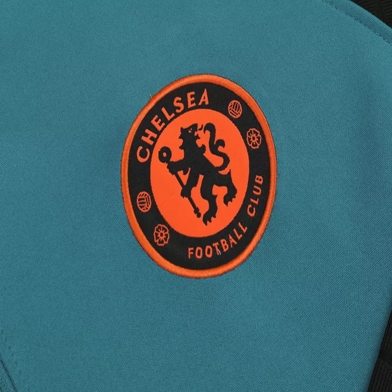 Chelsea 1/4 Zip Tracksuit 2021/22 Black - vstockx