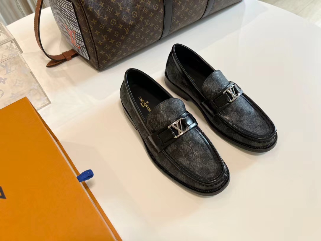 Dior leather shoes, loafers customized links-04 - vstockx