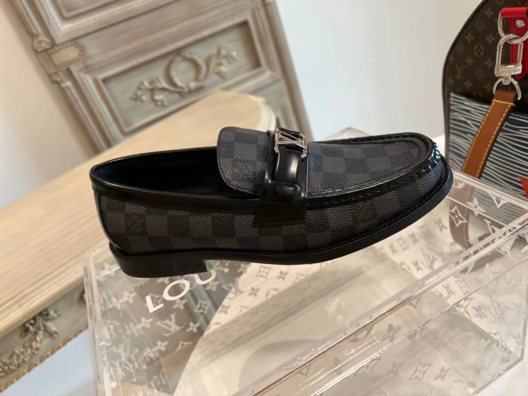 Dior leather shoes, loafers customized links-04 - vstockx