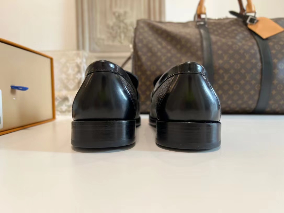 Dior leather shoes, loafers customized links-04 - vstockx