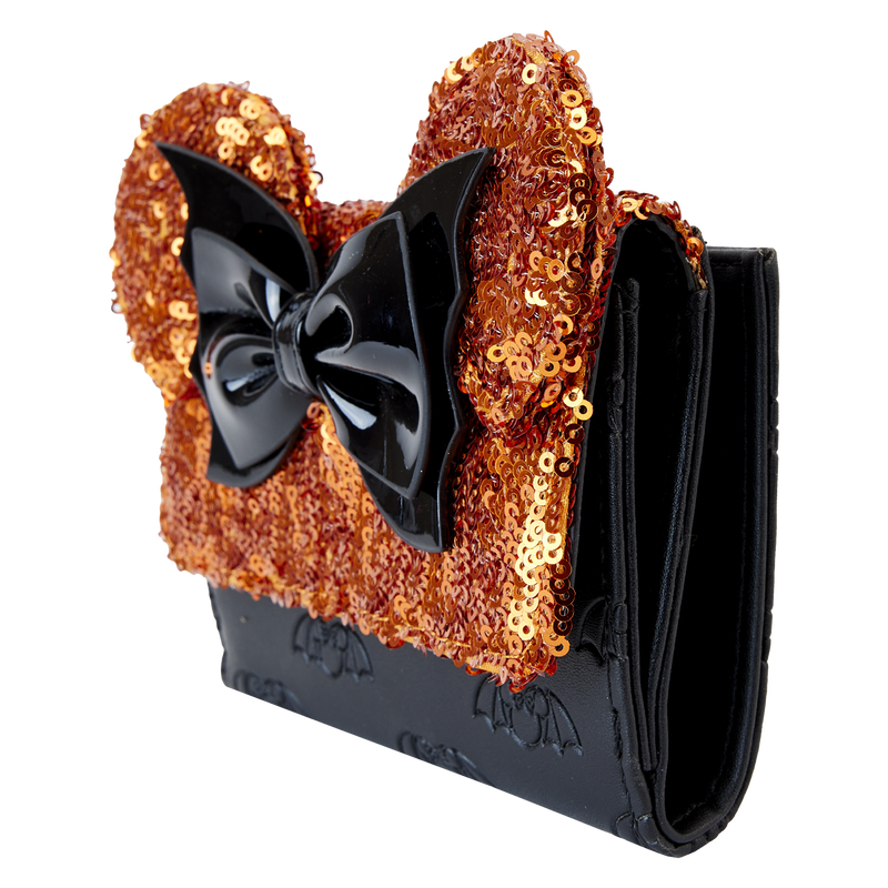 Minnie Mouse Exclusive Halloween Sequin Flap Wallet