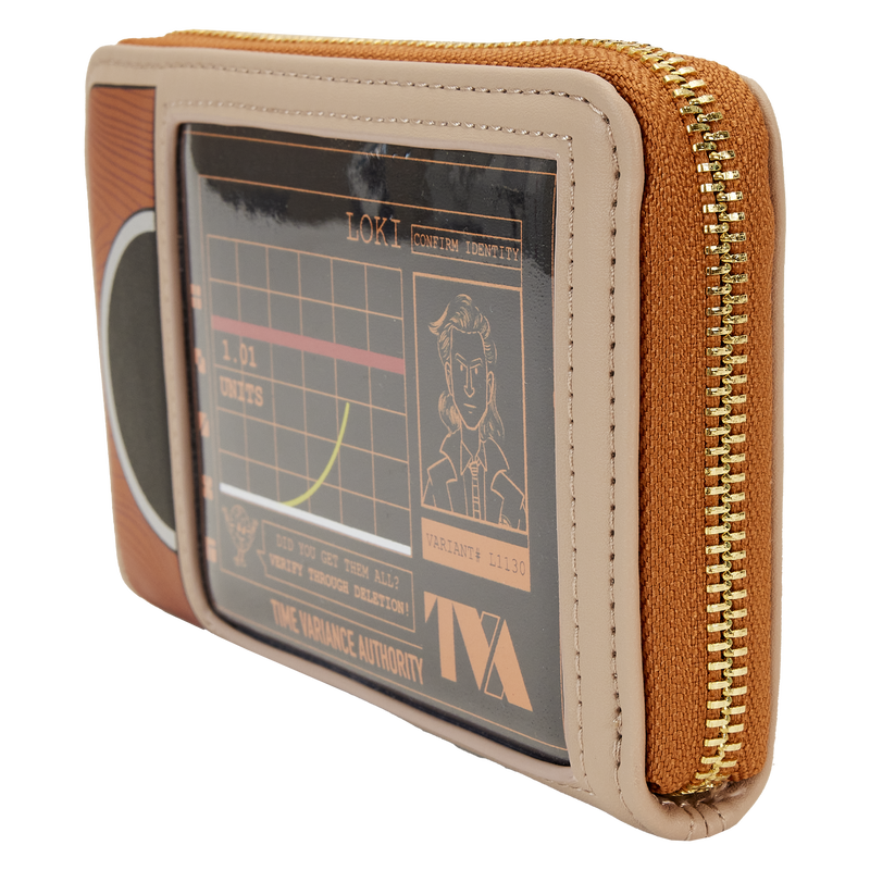 Loki TVA Multiverse Zip Around Wallet