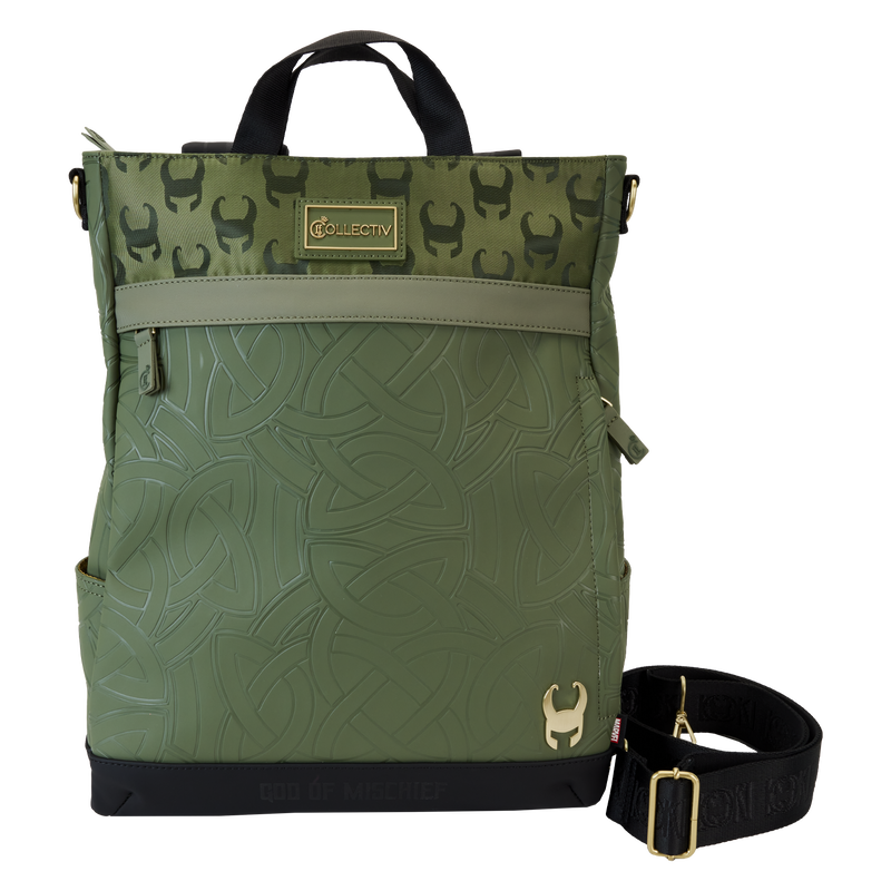 COLLECTIV Marvel Loki The CREATIV Convertible Backpack x26 Tote Bag