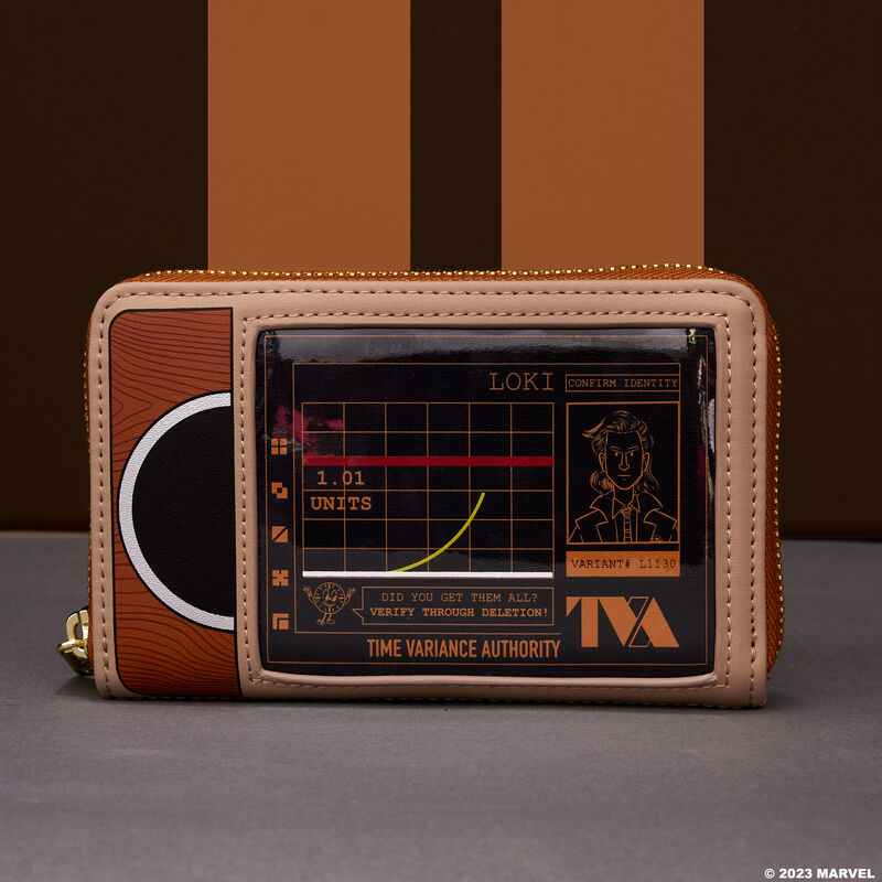 Loki TVA Multiverse Zip Around Wallet