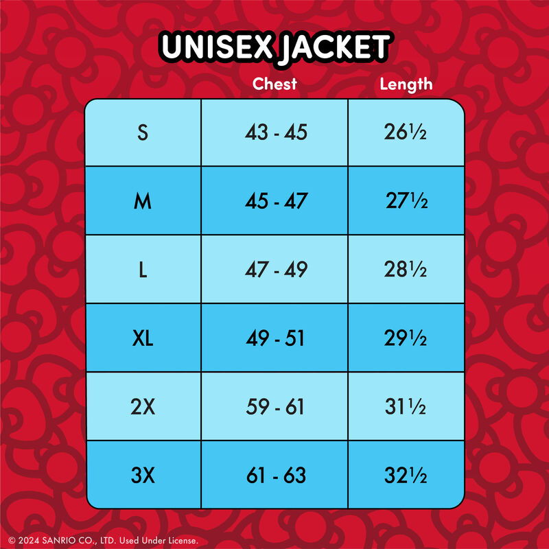 Sanrio Hello Kitty 50th Anniversary Unisex Souvenir Jacket