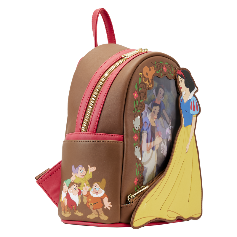 Snow White Princess Series Lenticular Mini Backpack