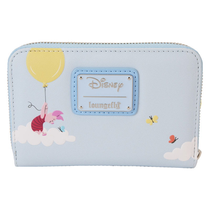 Winnie the Pooh x26 Friends Floating Balloons Zip Around Wallet