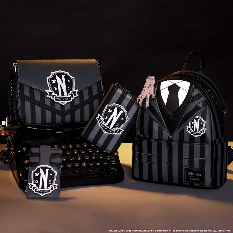 Wednesday Addams Exclusive Nevermore Cosplay Mini Backpack