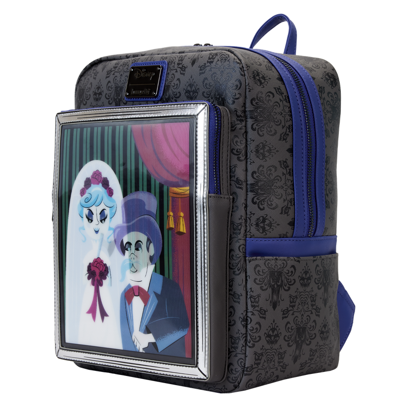 Haunted Mansion The Black Widow Bride Portrait Lenticular Mini Backpack