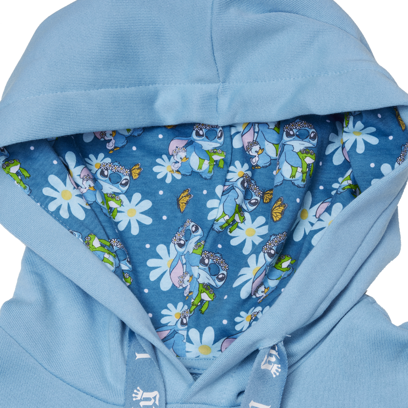 Stitch Springtime Daisy Cosplay Unisex Hoodie