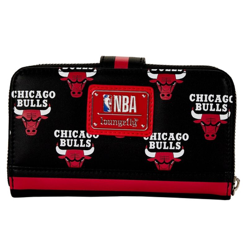 NBA Chicago Bulls Logo Zip Around Wallet