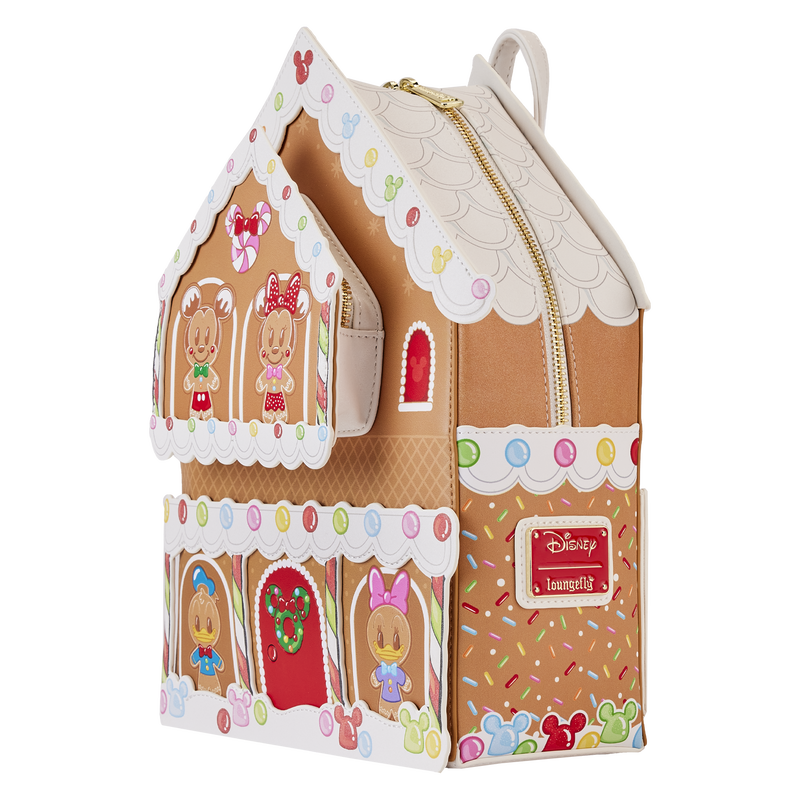 Mickey x26 Friends Gingerbread House Mini Backpack