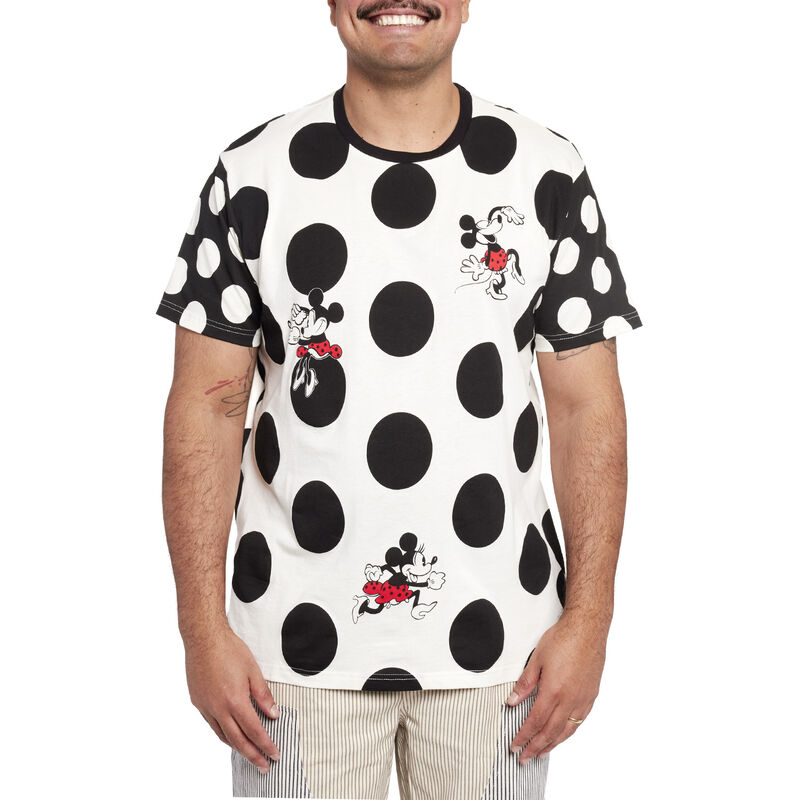 Minnie Mouse Rocks the Dots Classic All-Over Print Unisex Tee